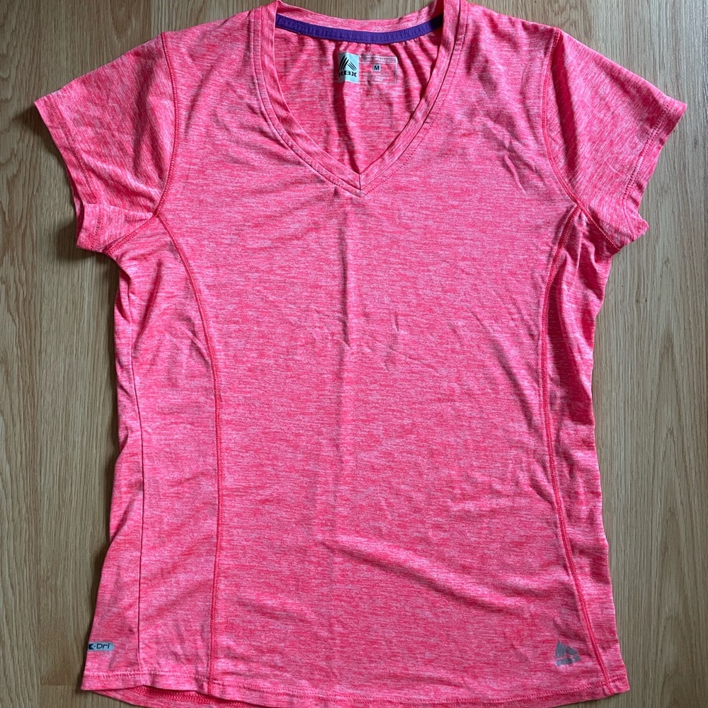 RBX hot pink activewear top